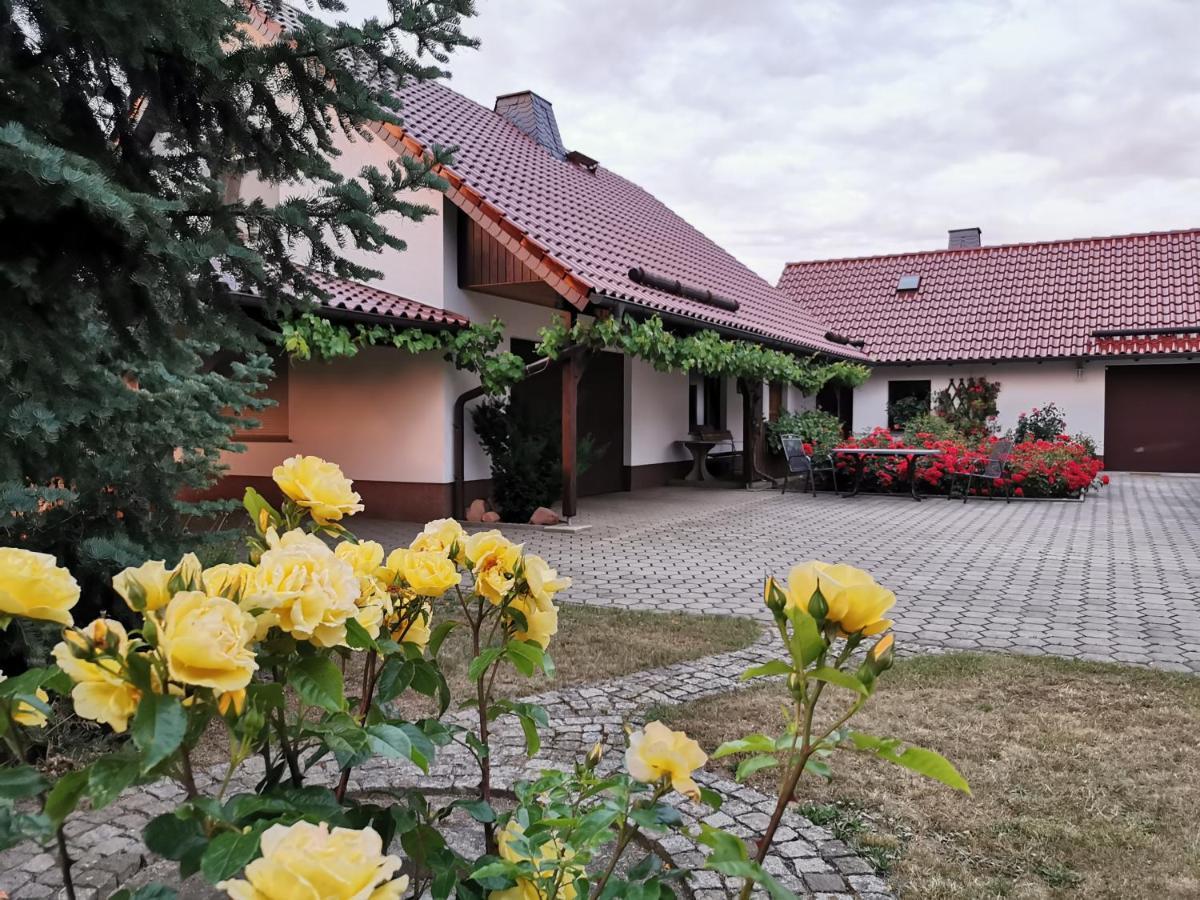 Ferienhaus Rosenhof Glaubitz Exterior foto