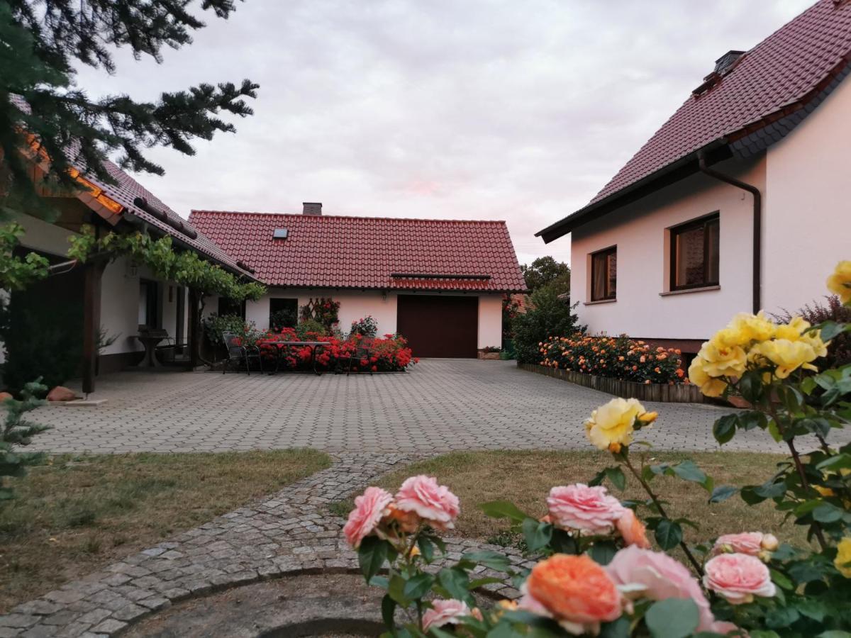 Ferienhaus Rosenhof Glaubitz Exterior foto